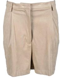 Violanti - Pleated Polyester-Blend Shorts - Lyst