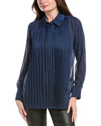 Jonathan Simkhai - Vinka Pleated Shirt - Lyst