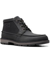 Clarks - Maplewalk Moc Leather Upper Leather Chukka Boots - Lyst