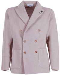 Lardini - Giacca Maglia Uomo - Lyst