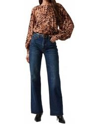 Astr - Reyen Balloon Sleeve Top - Lyst