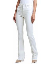 L'Agence - Ruth High Rise Straight Leg Jean - Lyst