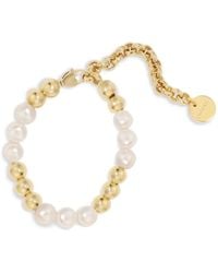 Eklexic - Petra Pearl And Bead Bracelet - Lyst
