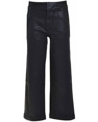 PAIGE - Jeans Culotte Nellie Spread Luxe Coating - Lyst