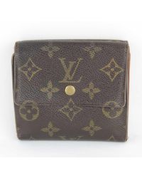 Louis Vuitton - Elise Canvas Wallet (pre-owned) - Lyst