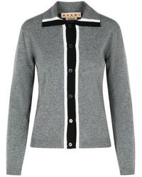 Marni - Wool Cardigan - Lyst