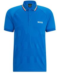 BOSS - X Matteo Berrettini Slim-fit Polo Shirt - Lyst