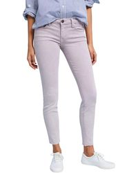 Current/Elliott - The Stiletto Skinny Stretch Raw Hem Jean - Lyst