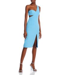 BCBGMAXAZRIA - Front Slit Knee Length Cocktail And Party Dress - Lyst