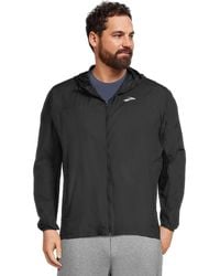 Brooks - Canopy Packable Jacket Full Zip Hooded Running Ddr 90 - Lyst