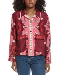 Johnny Was - Shannon Silk-Blend Jacket - Lyst