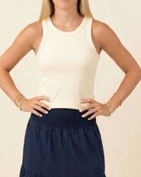 Karlie - Solid Ribbed Tank Top - Lyst