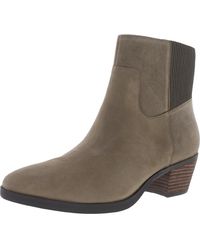 Vionic - Shantelle Nubuck Heels Ankle Boots - Lyst