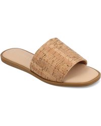 Journee Collection - Journee Prisilla Medium And Wide Width Flat Sandals - Lyst