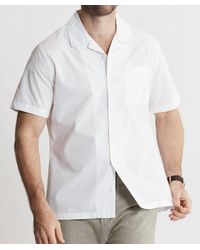 Jachs New York - Paper Touch Short Sleeve Camp Shirt - Lyst