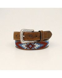 Nocona Belt Co - Aztec Leather Belt - Lyst