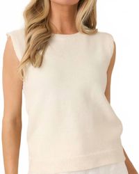 PROSPERINE® - Lila Sweater Tank Top - Lyst