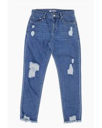 Tractr - Tweens Destructed Weekender Jeans - Lyst
