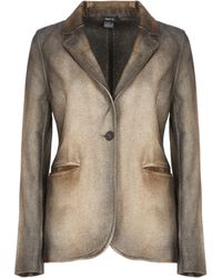 Avant Toi - Gradient Spear Collar Jacket - Lyst