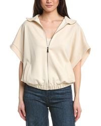 Joseph Ribkoff - Short Sleeve Dolman Zip Jacket - Lyst