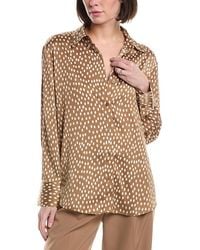 Kenneth Cole - Oversized Button Front Shirt - Lyst