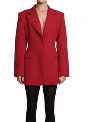 Parentesi - Daniela Cinched Back Blazer - Lyst
