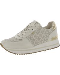 MICHAEL Michael Kors - Textured Round Toe Casual And Fashion Sneakers - Lyst
