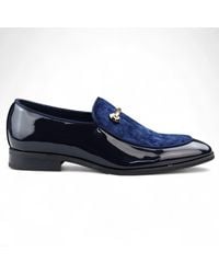 Infinity Leather - Smart Loafers Leather Lined Velvet Slip-On Shoes - Lyst