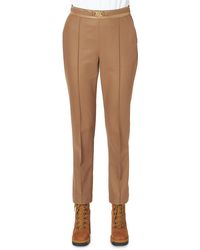 Moncler - O-ring High Rise Trouser Pants - Lyst