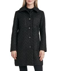 Laundry by Shelli Segal - Knit Cold Weather Shirt Jacket - Lyst