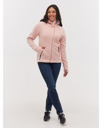Bench - Ninja Microfleece Asymmetric Zip-Up - Lyst