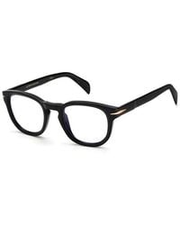 David Beckham - Eyeglasses Square Full Rim, Frame And Clear Demo Lenses Lens Db7050/Bb080700 - Lyst