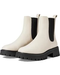 Michael Kors - Asher Flat Bootie Stretch Leather Chelsea Boots - Lyst