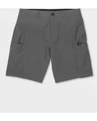 Volcom - Malahine Hybrid Shorts - Asphalt Black - Lyst