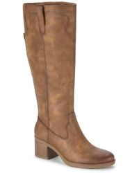 BareTraps - Cyra Faux Leather Tall Knee-high Boots - Lyst