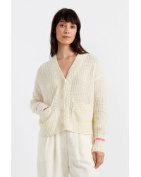 Chinti & Parker - Cream Wool-Cashmere Penzance Cardigan - Lyst
