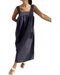 Spektre - Wide Straps Shift Maxi Dress - Lyst
