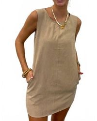 KLD - Easy On Sleeveless Pocket Dress - Lyst