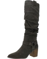 Dolce Vita - Tamlin Pointed Toe Block Heel Knee-high Boots - Lyst