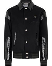 Philipp Plein - Coster Jacket With Cocco Inserts - Lyst