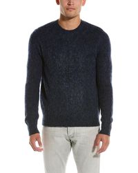 Brooks Brothers - Classic Brushed Wool Crewneck Sweater - Lyst