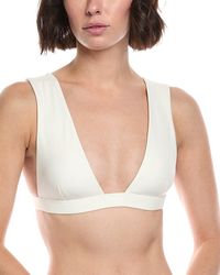 summersalt - The Plunge Bikini Top - Lyst