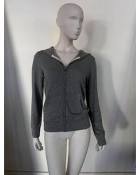 Monrow - Baby Thermal Zip Up Hoody - Lyst