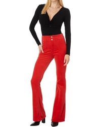 Free People - Jayde Cord Flare Pants - Lyst