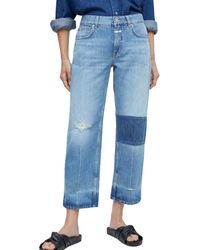 Closed - X-lent Mid-rise Cropped Relaxed Fit Jean - Lyst
