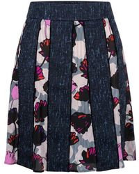Trussardi - Black Wool Skirt - Lyst