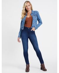 Guess Factory - Eco Soraya High-rise Skinny Jeans - Lyst