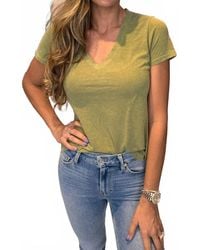 Sundry - V-Neck Tee - Lyst