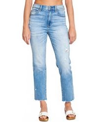 DAZE - Straight Up High Rise Jean - Lyst