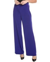 St. John - Satin Pant - Lyst